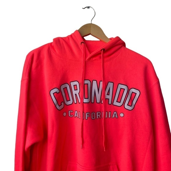 Coronado California Women's Red Hoodie - Picture 2 of 7